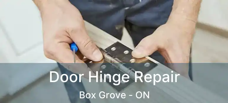  Door Hinge Repair Box Grove - ON