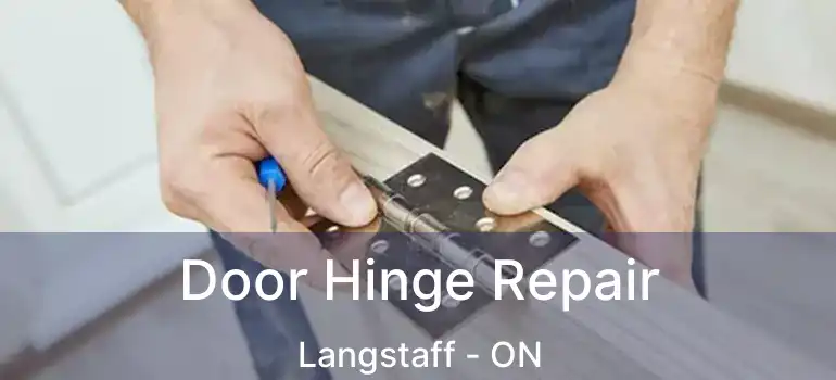  Door Hinge Repair Langstaff - ON