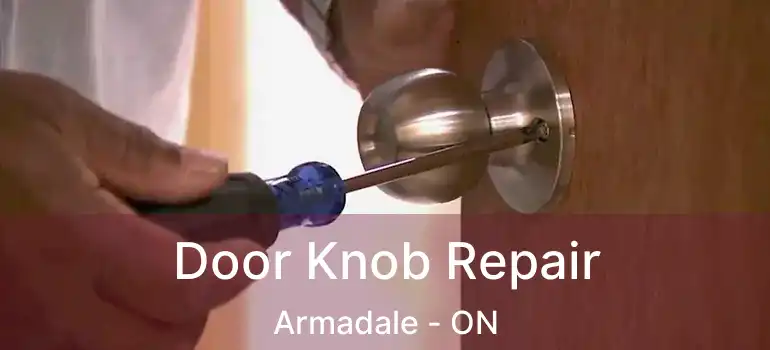  Door Knob Repair Armadale - ON