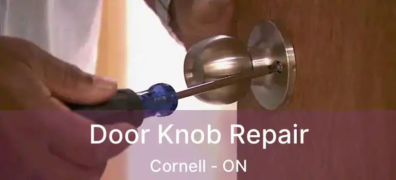  Door Knob Repair Cornell - ON