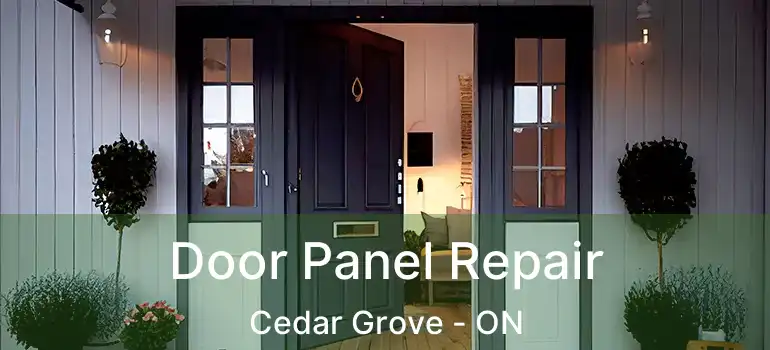  Door Panel Repair Cedar Grove - ON