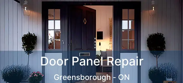  Door Panel Repair Greensborough - ON
