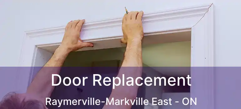  Door Replacement Raymerville-Markville East - ON