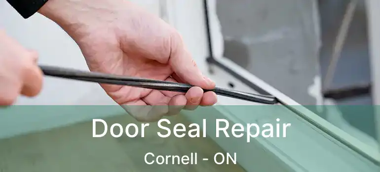  Door Seal Repair Cornell - ON