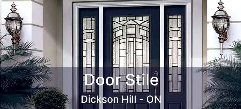  Door Stile Dickson Hill - ON