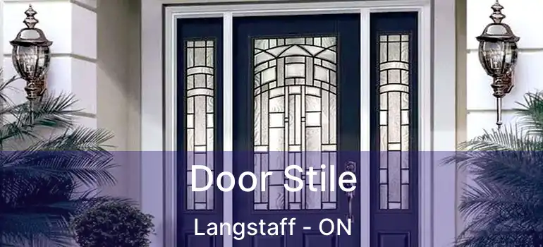  Door Stile Langstaff - ON