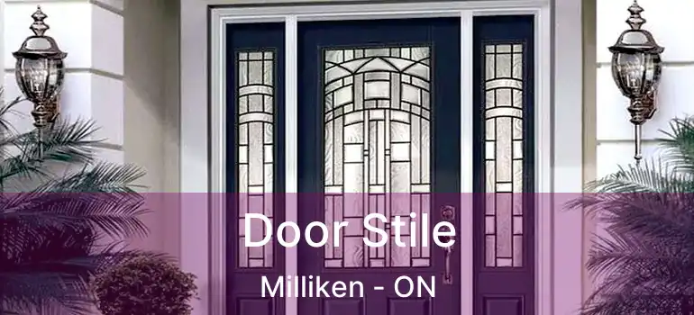 Door Stile Milliken - ON