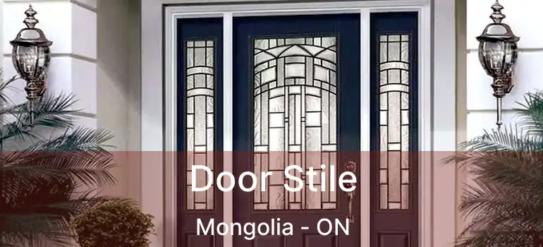 Door Stile Mongolia - ON