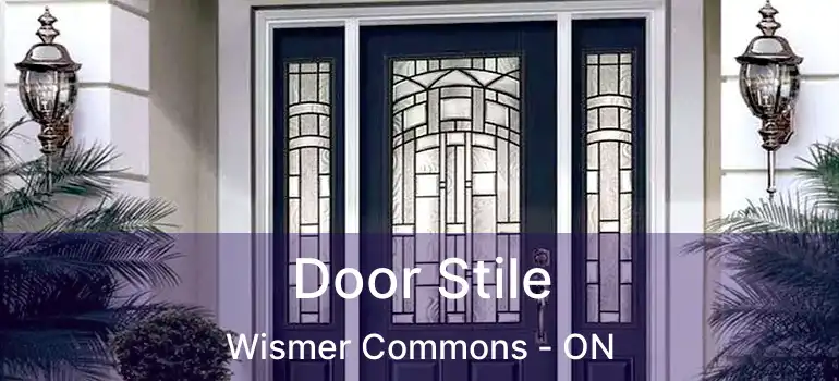  Door Stile Wismer Commons - ON