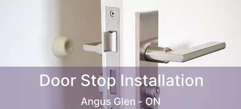  Door Stop Installation Angus Glen - ON