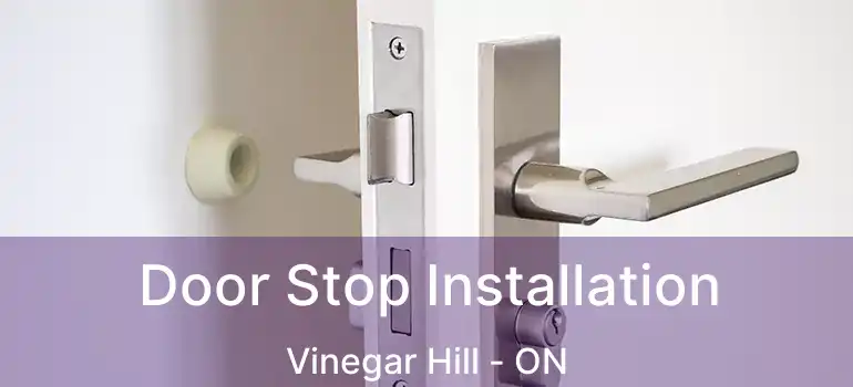  Door Stop Installation Vinegar Hill - ON