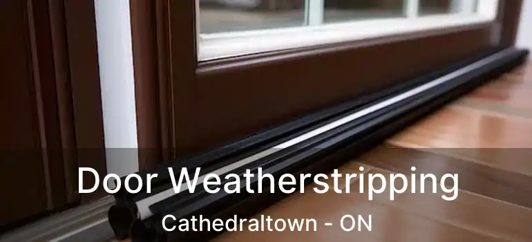  Door Weatherstripping Cathedraltown - ON