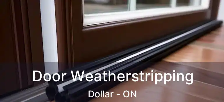  Door Weatherstripping Dollar - ON