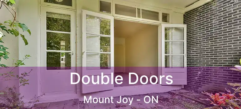  Double Doors Mount Joy - ON