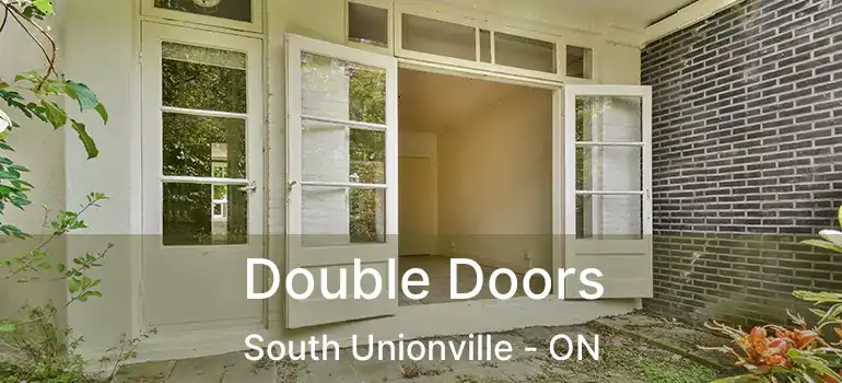 Double Doors South Unionville - ON
