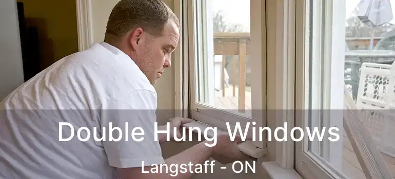  Double Hung Windows Langstaff - ON