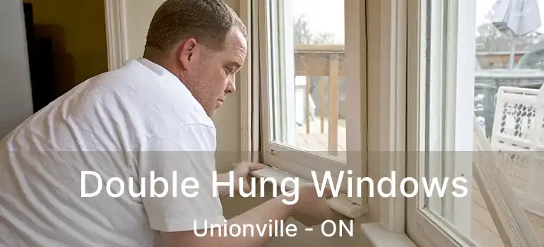  Double Hung Windows Unionville - ON
