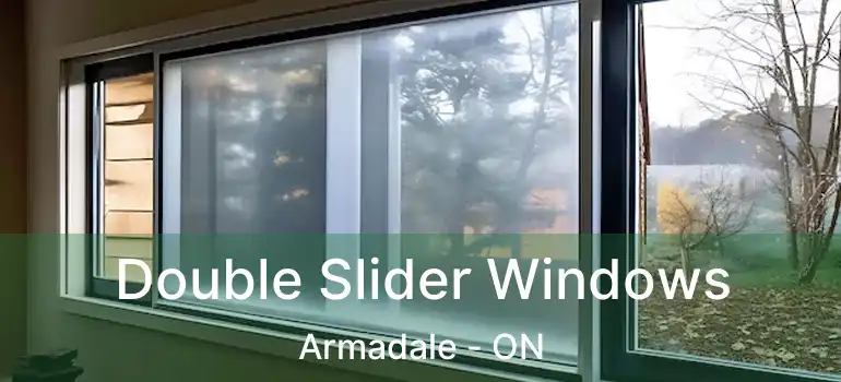  Double Slider Windows Armadale - ON