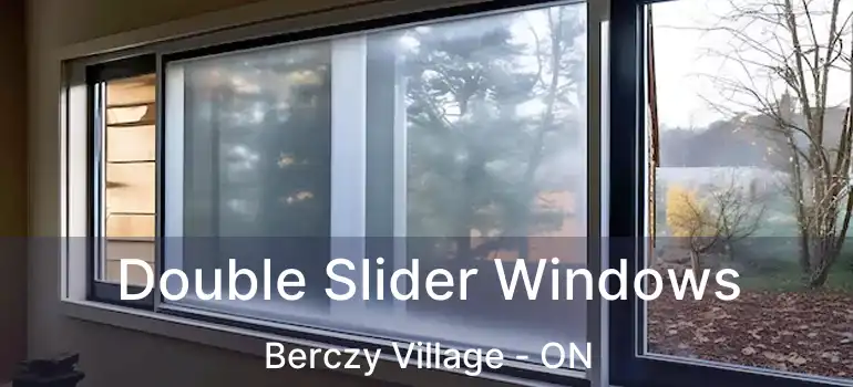  Double Slider Windows Berczy Village - ON
