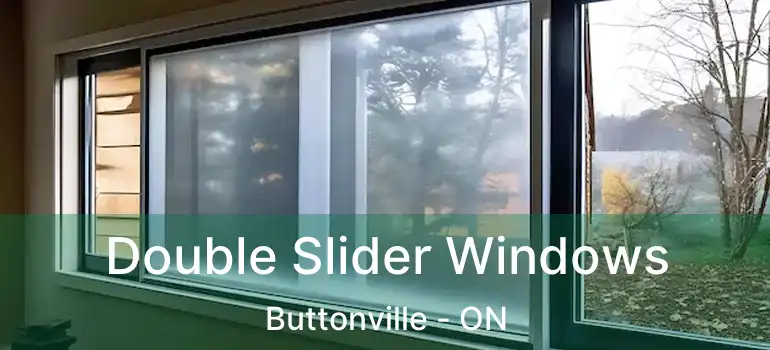  Double Slider Windows Buttonville - ON