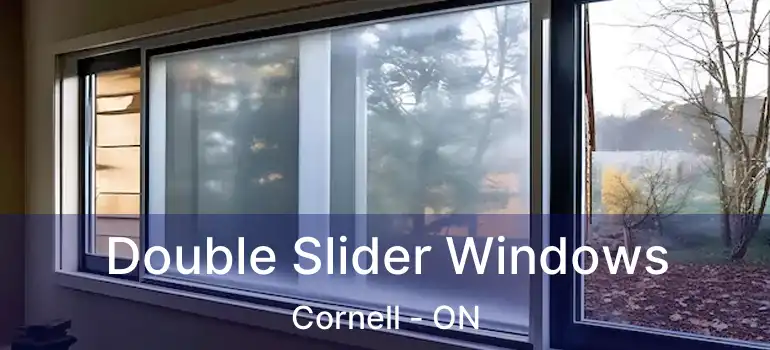  Double Slider Windows Cornell - ON