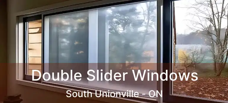  Double Slider Windows South Unionville - ON