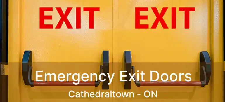  Emergency Exit Doors Cathedraltown - ON