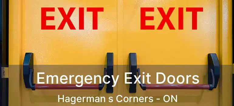  Emergency Exit Doors Hagerman s Corners - ON