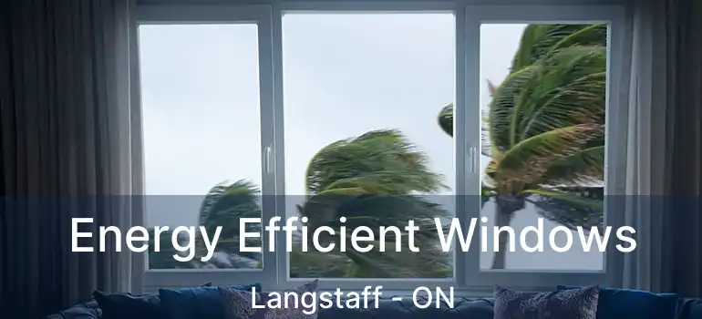  Energy Efficient Windows Langstaff - ON