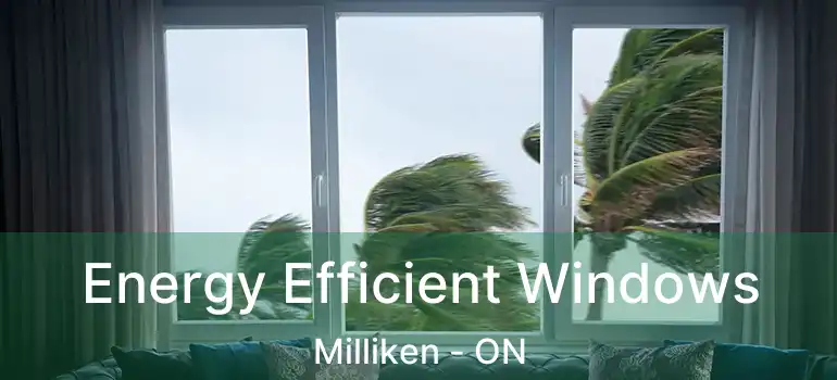  Energy Efficient Windows Milliken - ON