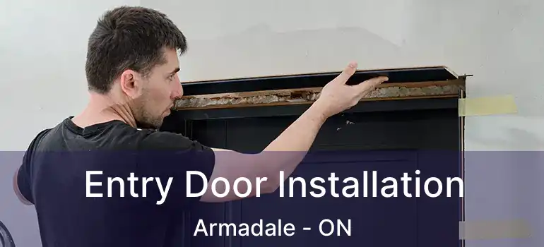  Entry Door Installation Armadale - ON