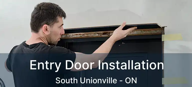  Entry Door Installation South Unionville - ON