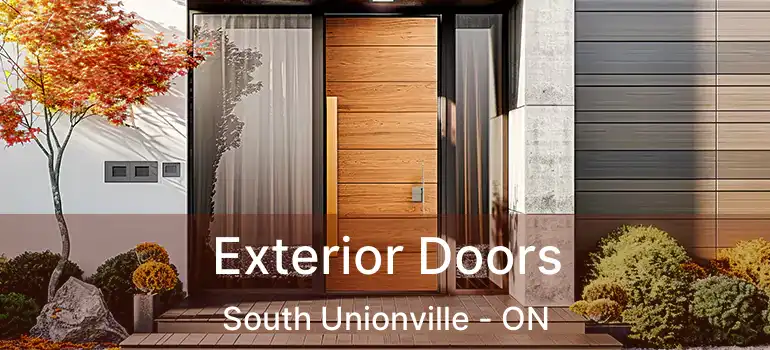  Exterior Doors South Unionville - ON