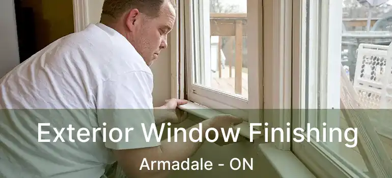  Exterior Window Finishing Armadale - ON