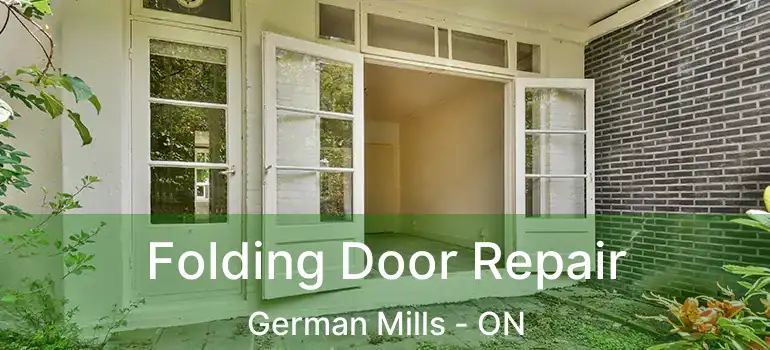  Folding Door Repair German Mills - ON