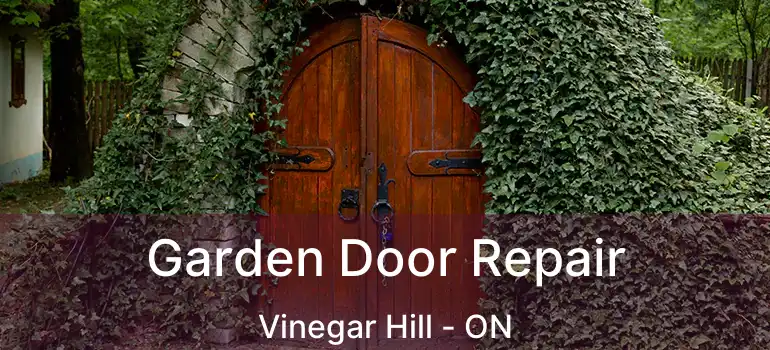  Garden Door Repair Vinegar Hill - ON