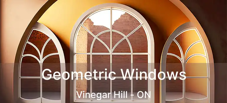  Geometric Windows Vinegar Hill - ON