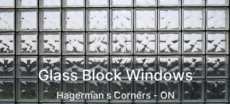  Glass Block Windows Hagerman s Corners - ON