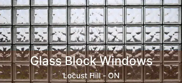  Glass Block Windows Locust Hill - ON