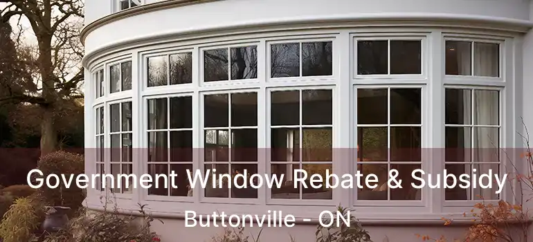  Government Window Rebate & Subsidy Buttonville - ON