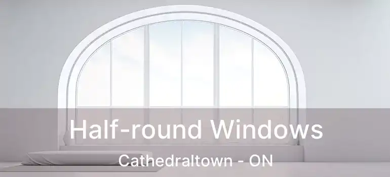  Half-round Windows Cathedraltown - ON