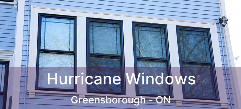  Hurricane Windows Greensborough - ON
