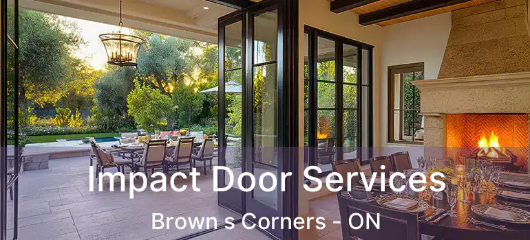  Impact Door Services Brown s Corners - ON