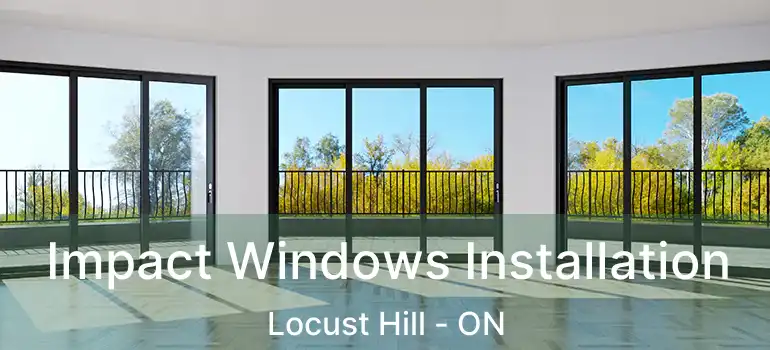  Impact Windows Installation Locust Hill - ON