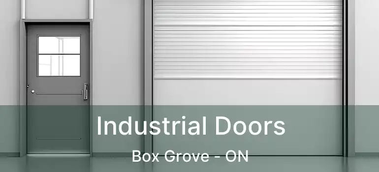  Industrial Doors Box Grove - ON