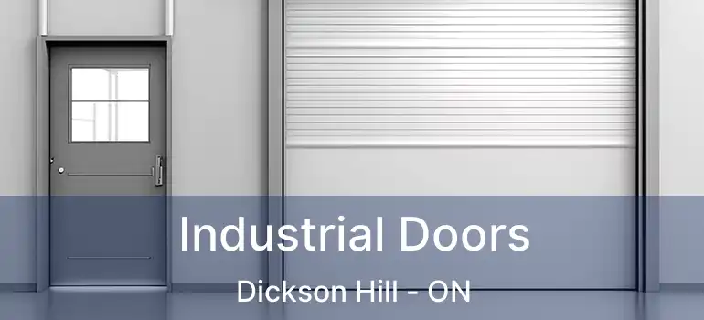  Industrial Doors Dickson Hill - ON