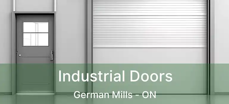  Industrial Doors German Mills - ON