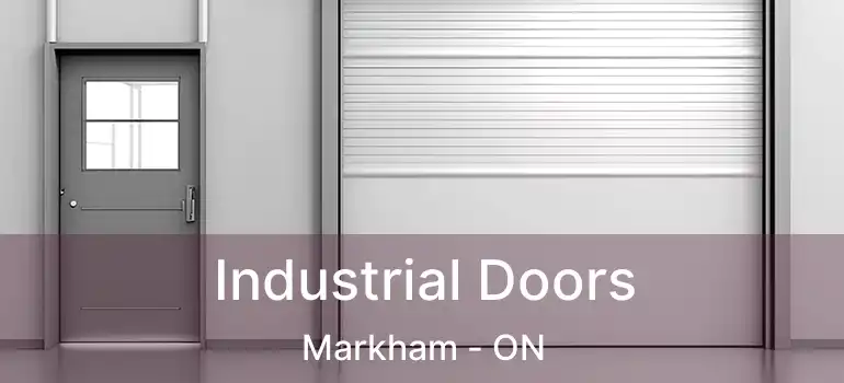  Industrial Doors Markham - ON