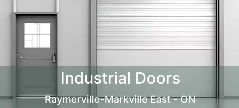  Industrial Doors Raymerville-Markville East - ON