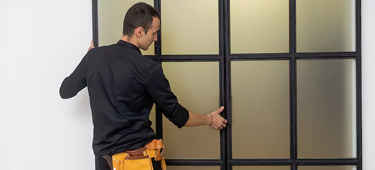 Patio French door installation in Markham, ON